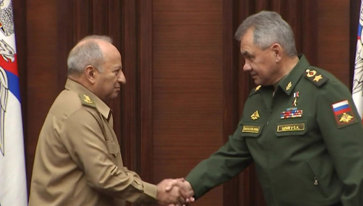 Шойгу: Россия и Куба будут сотрудничать по линии оборонных ведомств