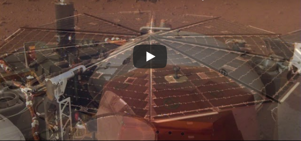 NASA впервые удалось записать шум ветра на Марсе