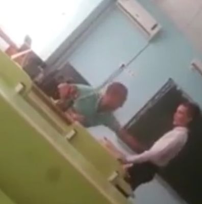 Полиция заинтересовалась видеозаписью избиения ученика нетрезвым педагогом в Сочи