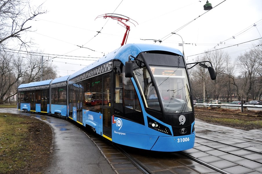 Более 80 трамваев нового поколения появилось на улицах Москвы