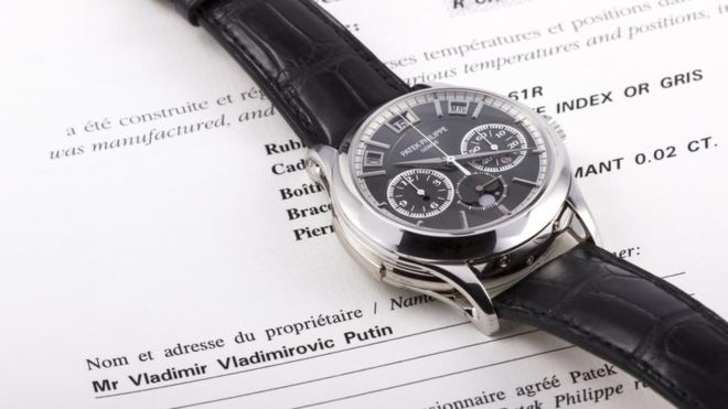 "Часы Путина" проданы неизвестному покупателю за 1 млн евро