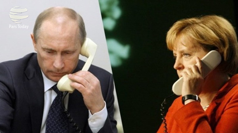 Владимир Путин провел телефонный разговор с Ангелой Меркель