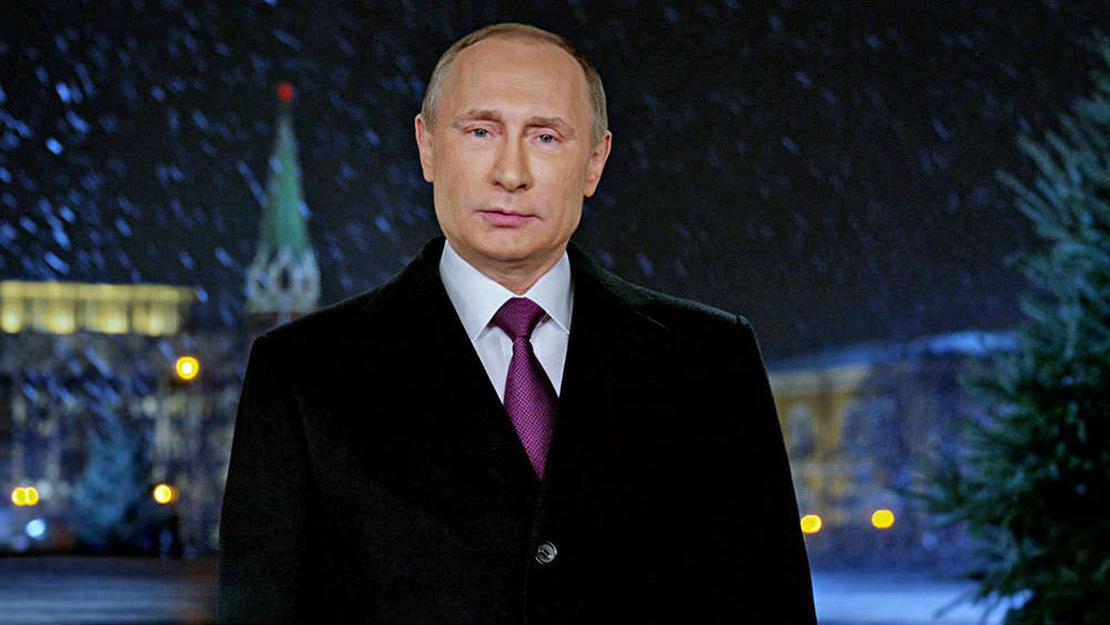 Британский таблоид назвал дерзким новогоднее обращение Путина