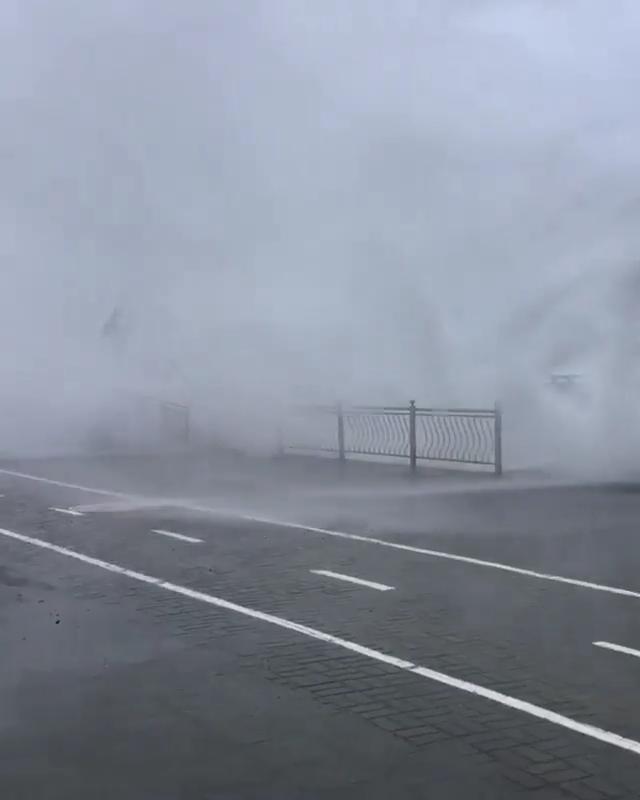 Ураганные ветра над Балтикой