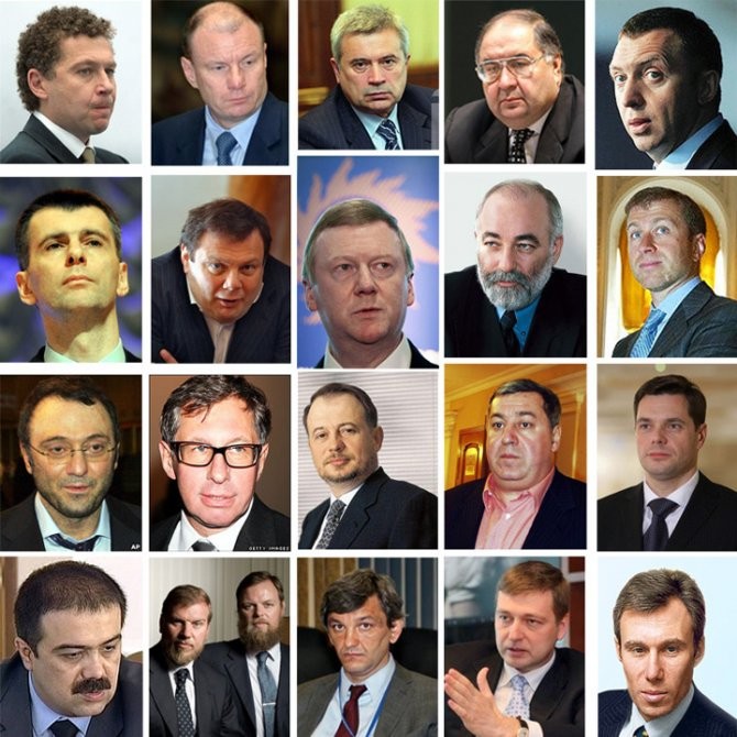 20 главных олигархов России