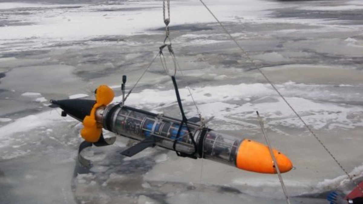 Россия показала подводный глайдер «Морская тень»