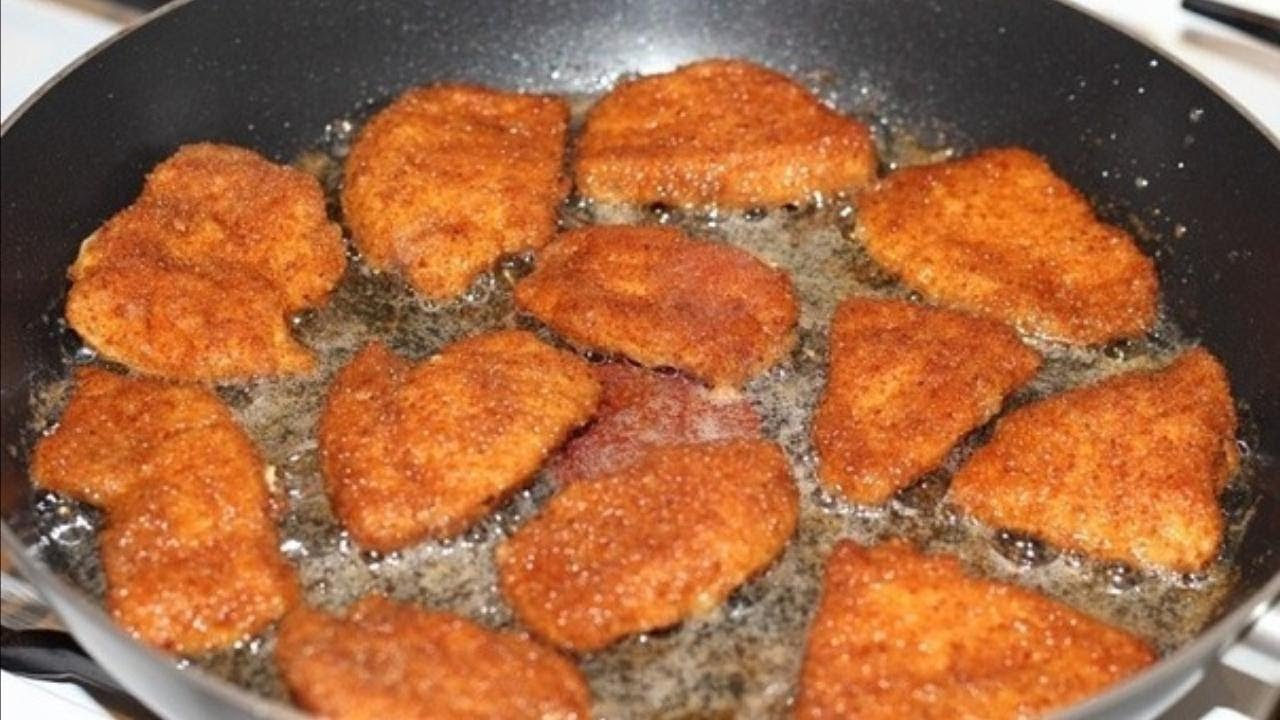 Как ПРАВИЛЬНО приготовить ОЧЕНЬ СОЧНОЕ куриное филе на сковороде В СУХАРЯХ Простой и вкусный рецепт