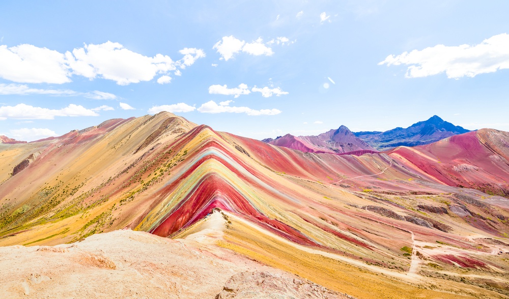 Разноцветная планета: Радужные горы