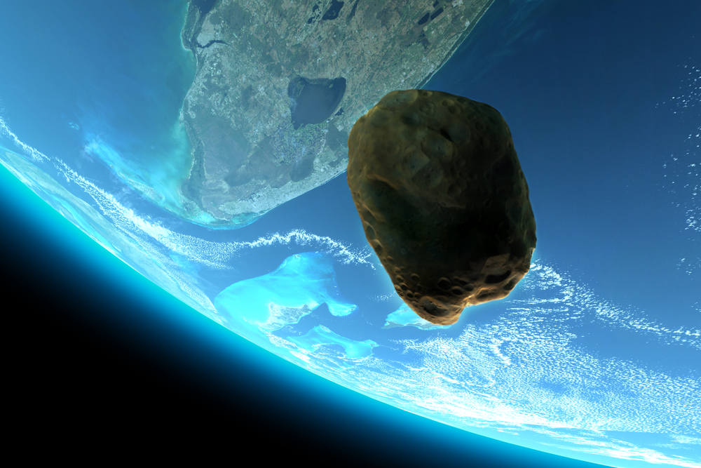 В космосе обнаружен астероид, пытающийся самоуничтожиться