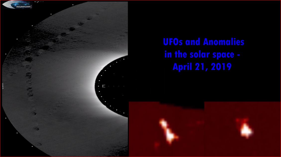 НЛО и Аномалии в околосолнечном пространстве - 21 апреля 2019