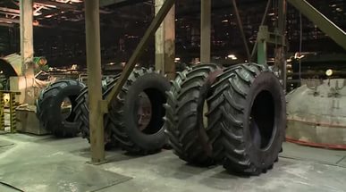 На Алтае начали производить самые большие в России шины для сельскохозяйственной техники
