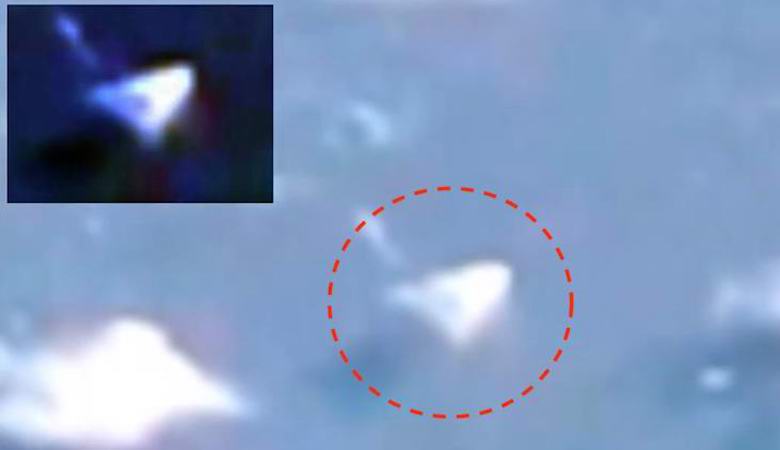 Камера МКС запечатлела гигантский треугольник над Землей