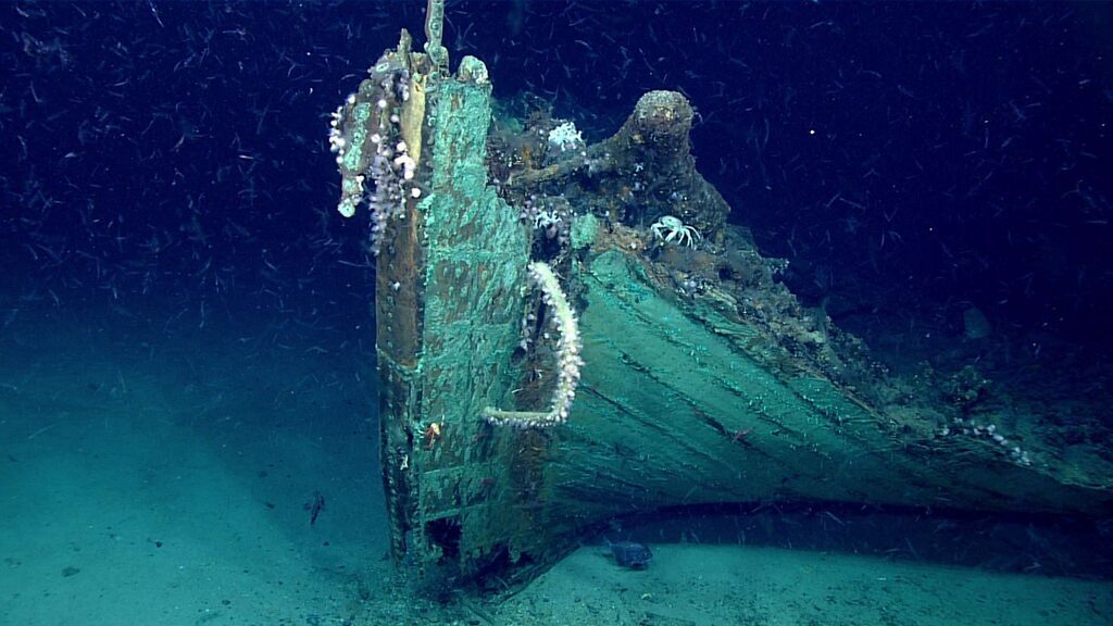 На дне Мексиканского залива нашли старинное судно с надписью «2109»