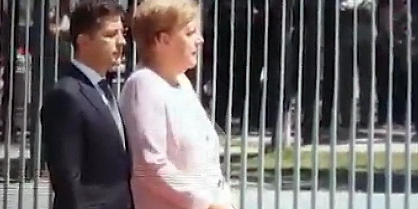 Меркель стало плохо во время встречи с Зеленским