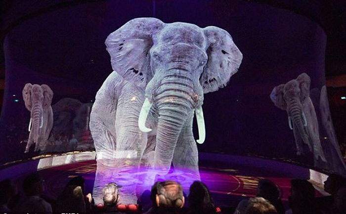 Один из цирков в Германии использует голограммы вместо животных