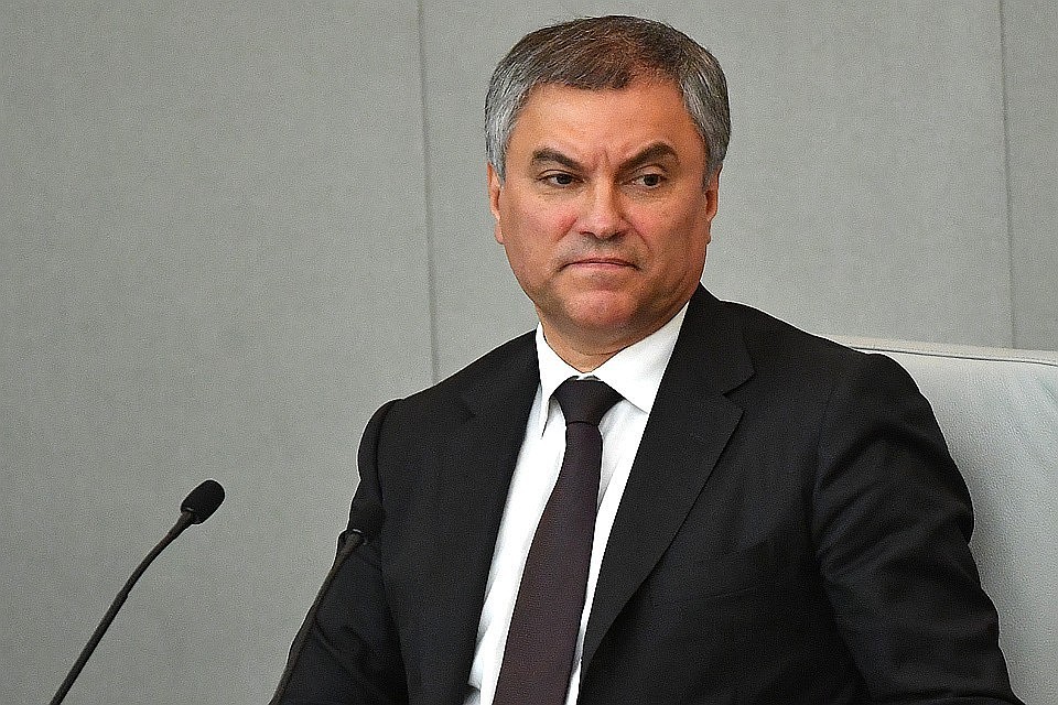 Вячеслав Володин осудил грузинские власти, которые допустили нападение на российскую делегацию