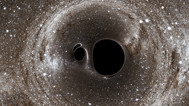 В космосе обнаружили гигантскую черную дыру, масса которой 40 миллиардов Солнц