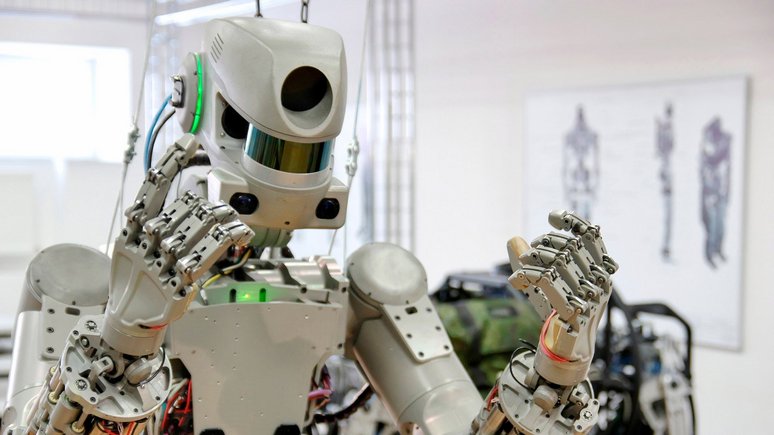 BFM TV: Российский робот-гуманоид готовится к полёту в космос