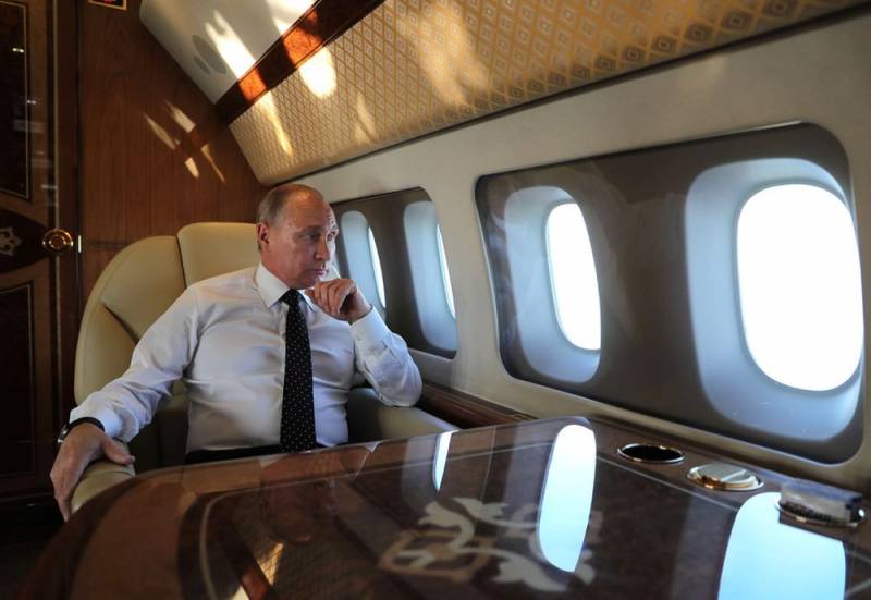 Стало известно об экстремальной посадке борта №1 с Владимиром Путиным