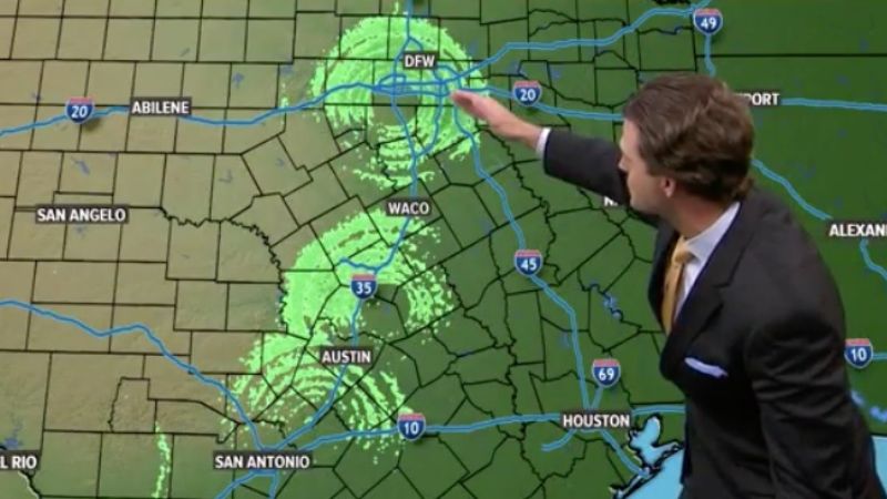 Метеорадары США зафиксировали над Техасом три огромных НЛО