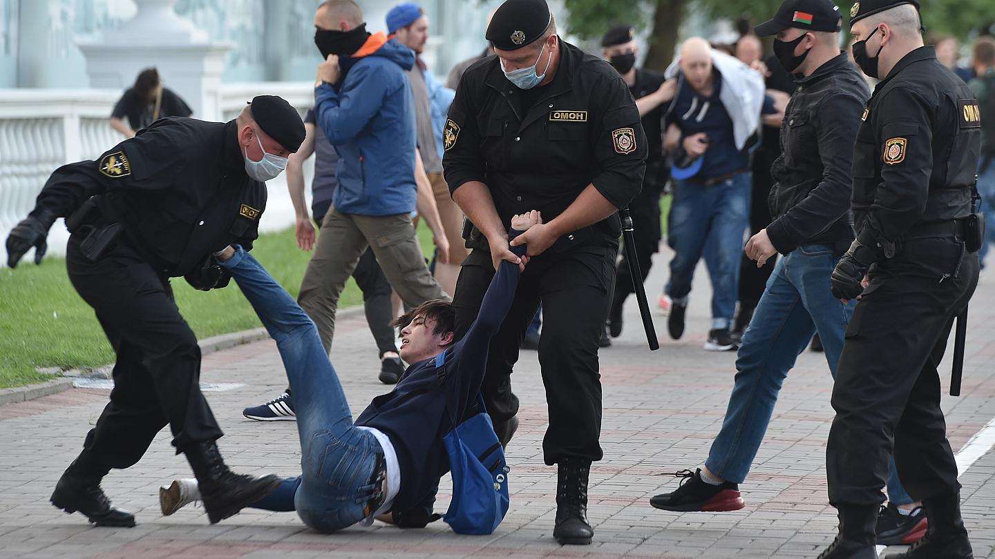 За участие в массовых беспорядках в Белоруссии задержано трое поляков