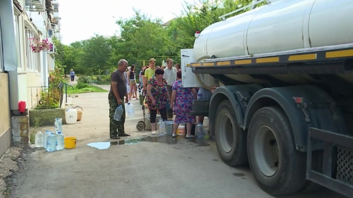 В Крыму началось ограничение подачи воды в связи с засухой