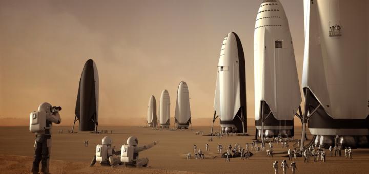 Секретная конференция SpaceX о полете на Марс
