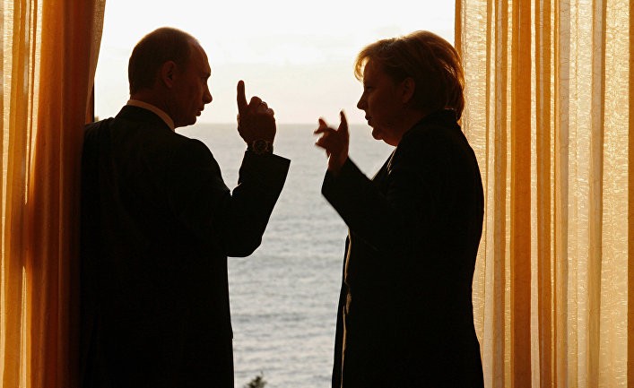 Bild: зачем Меркель и Маас едут к Путину?