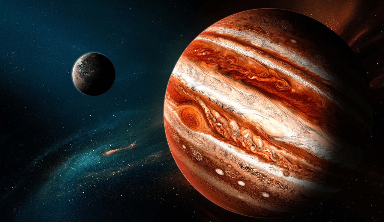 Юпитер излучает больше тепла, чем получает от Солнца.