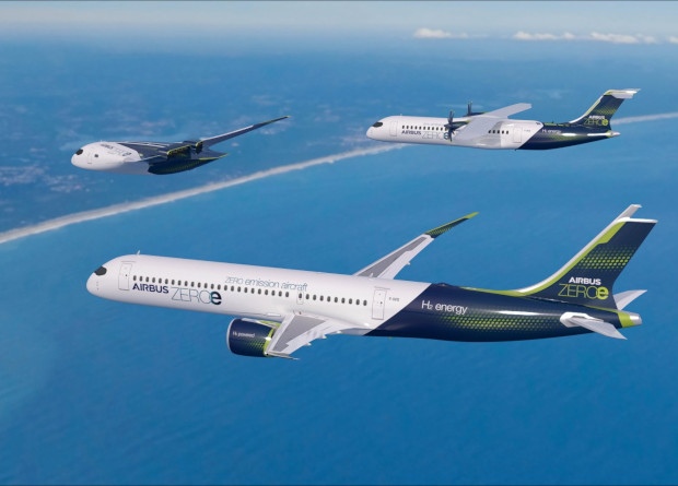 Airbus приступил к разработке водородных пассажирских самолетов