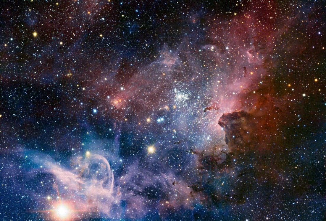 Эмиссионная туманность Эты Киля (NGC 3372),