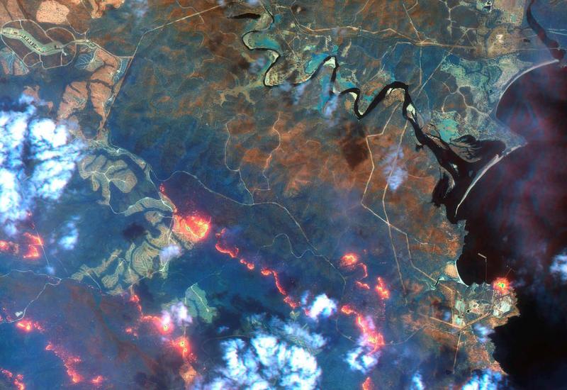 Экипаж МКС ужаснулся тем, как горит Австралия - ФОТО из космоса