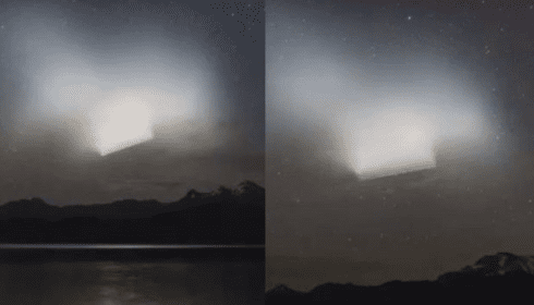 Феноменальный НЛО снят над Аргентиной.