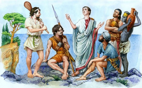 История о том, как Юлий Цезарь попал в плен к пиратам и что из этого вышло