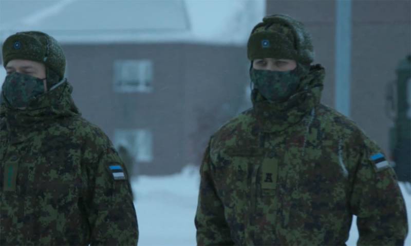 Из-за мороза и снегопада на сборах эстонских военнослужащих запаса возникли проблемы с обмундированием