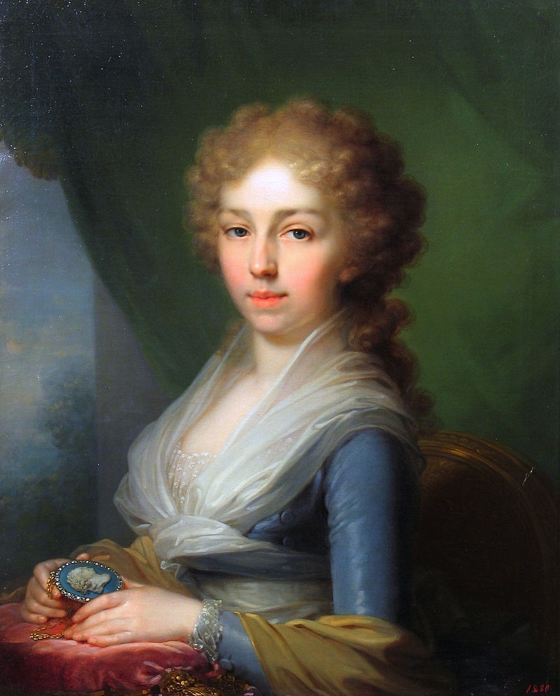 242 год со дня рождения Елизаветы Алексеевны (при рождении Луиза Мария Августа Баденская - супруга российского императора Александра. I ).