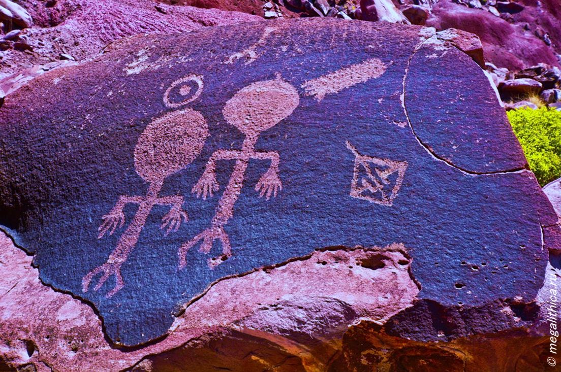 Петроглифы Palavayu — Anasazi Rock Art of the Little Colorado River Region