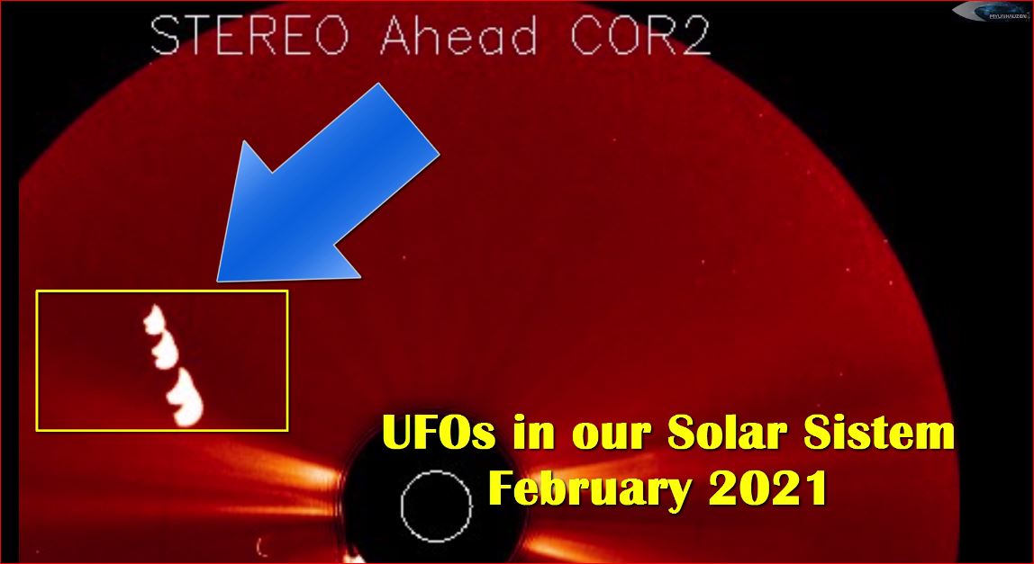 НЛО в нашей солнечной системе - Февраль 2021