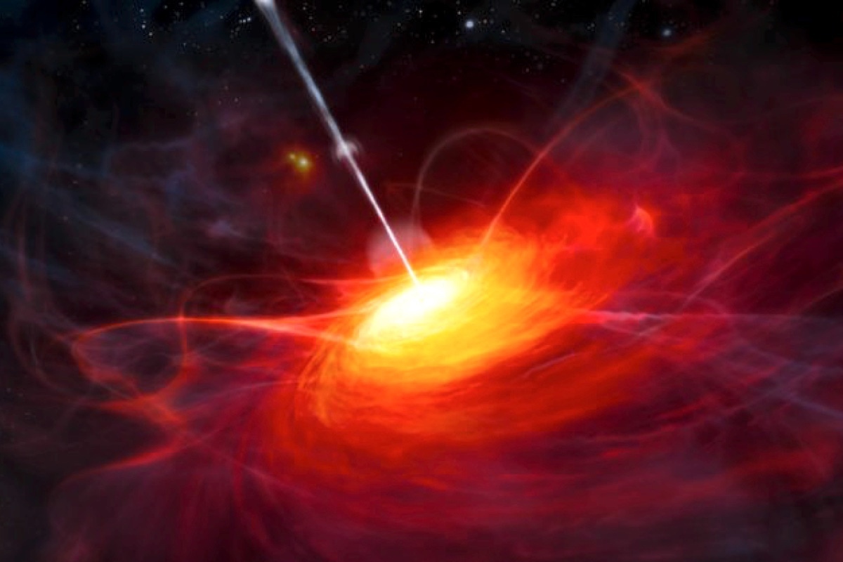 Обнаружен один из самых больших квазаров ранней Вселенной
