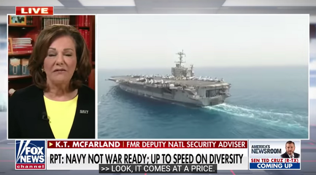 Макфарланд: в ВМС США разучились управлять кораблями, зато знают всё про расовое многообразие