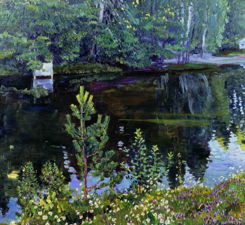 Виноградов С.А. (1869-1938) Пруд (1913)