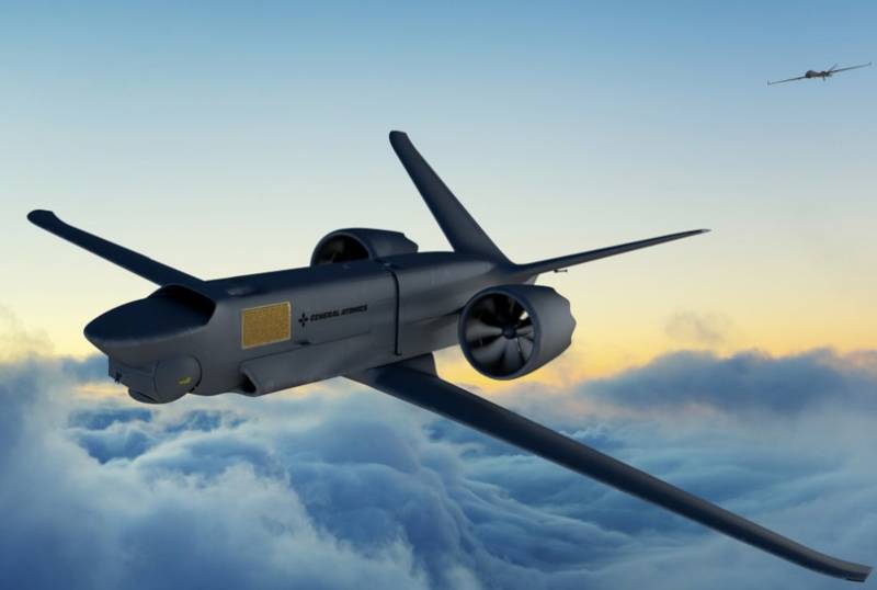 Компания General Atomics раскрыла технологию запуска и возвращения малого БПЛА Sparrowhawk на «материнский» носитель