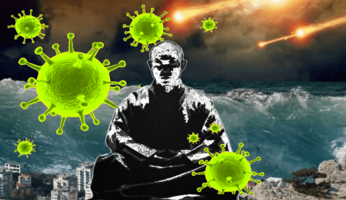 Китайский коронавирус и Сдвиг Полюсов люди давно видели в медитации.