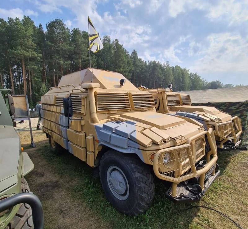 Замечен бронеавтомобиль «Тигр» с «танковой» защитой