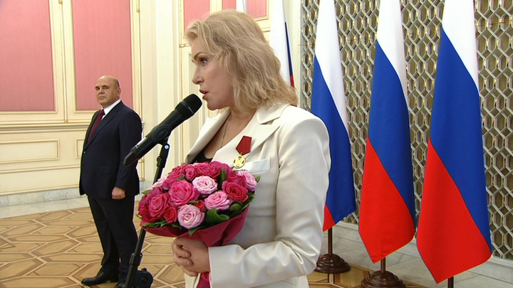 Мария Шукшина выступила с замечательной речью на церемонии вручения государственных и правительственных наград