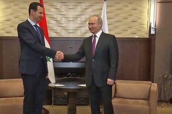 Президент РФ Владимир Путин и глава Сирии Башар Асад встретились в Кремле