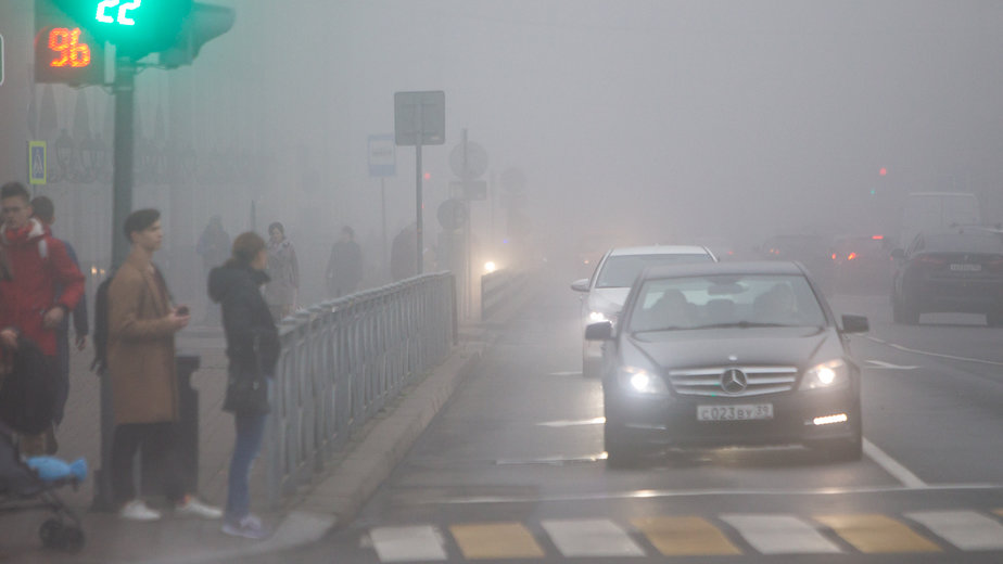 о правилах вождения авто в тумане