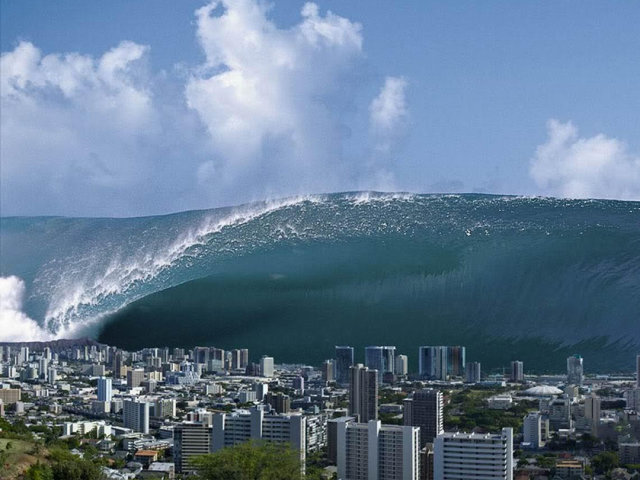 Угроза 50-метрового цунами в Атлантике