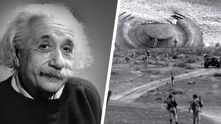 Эйнштейн был приглашен для изучения обломков и пилотов НЛО в Розуэлле?!