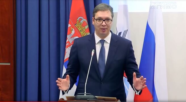 НАТО в ИСТЕРИКЕ! Мощная речь президента Сербии о русских друзьях!